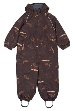 Mikk-Line snowsuit AOP - Molé